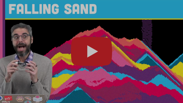 Coding Challenge 180: Falling Sand